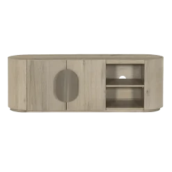 Tower living Industriele Kasten|Tv Meubels|Allure Tv meubel white wash 150 cm