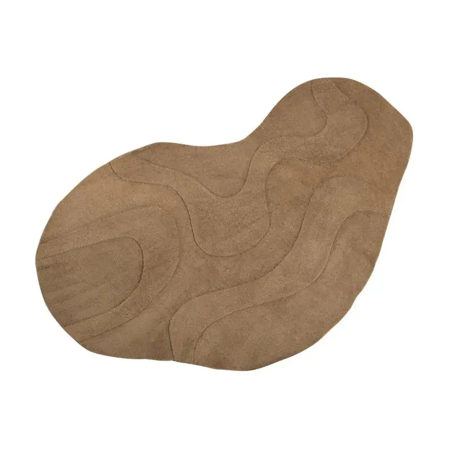 WOOOD Vloerkleden|Alya vloerkleed organisch bruin 170x240cm