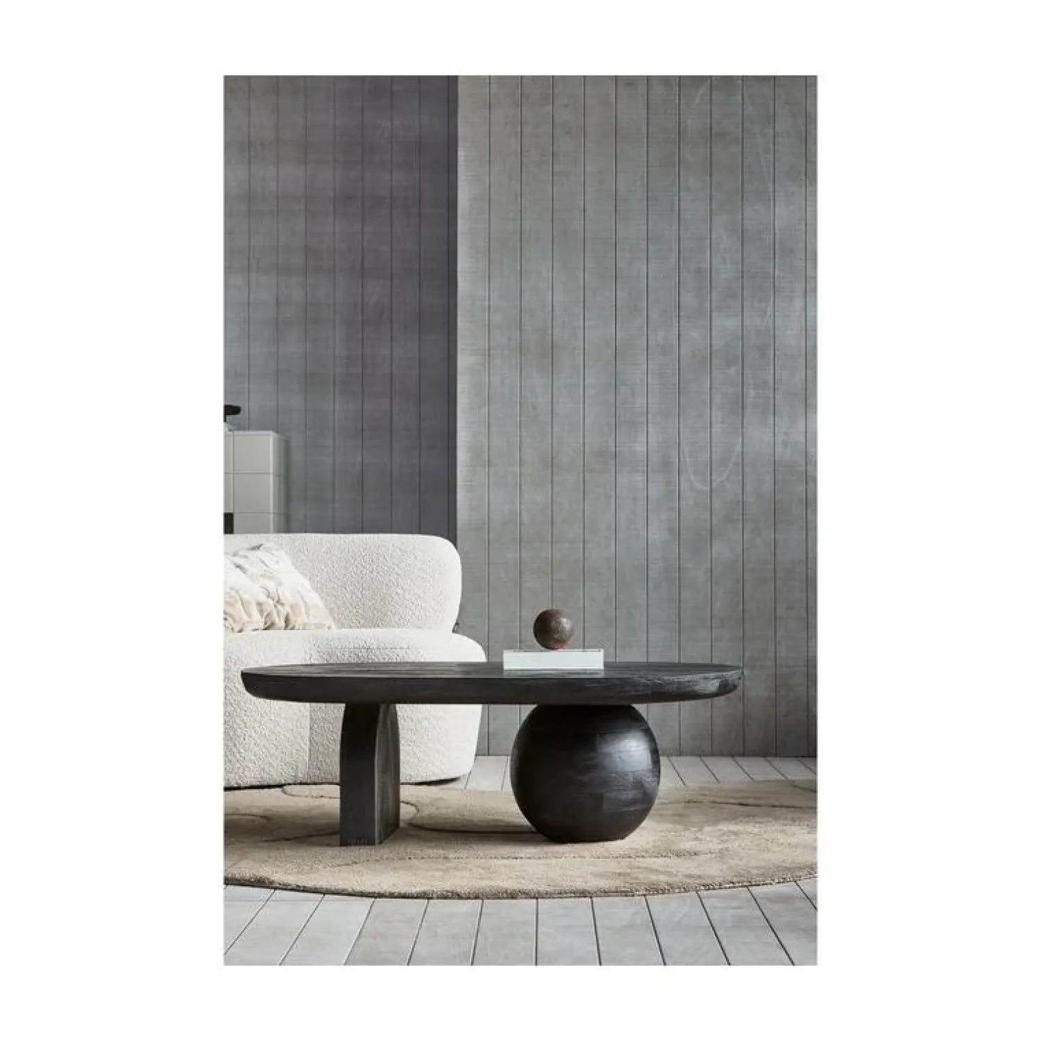 WOOOD Vloerkleden|Alya vloerkleed organisch bruin 170x240cm