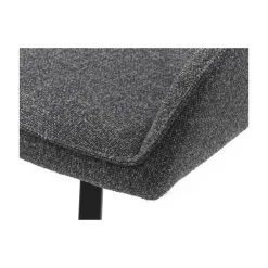 LykkeHome Eetkamerstoelen|Ama Eetkamerstoel donkergrijs melange