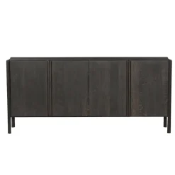 Tower living Dressoirs|Industriele Kasten|Amalfi Dressoir bruin eikenfineer 200cm