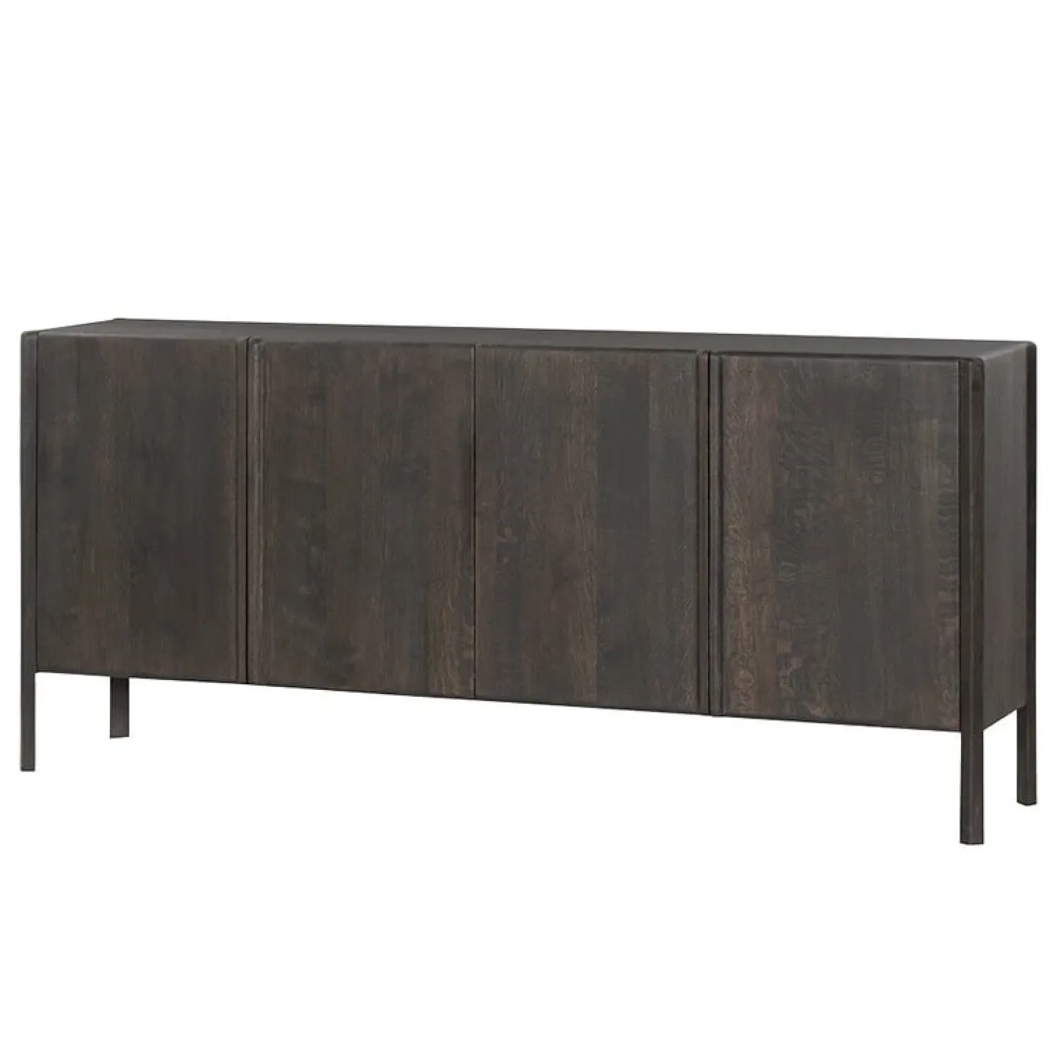 Tower living Dressoirs|Industriele Kasten|Amalfi Dressoir bruin eikenfineer 200cm