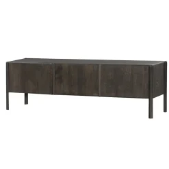 Tower living Industriele Kasten|Tv Meubels|Amalfi Tv meubel bruin eikenfineer 180cm