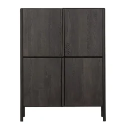 Tower living Wandkasten|Industriele Kasten|Amalfi Wandkast bruin eikenfineer 120cm