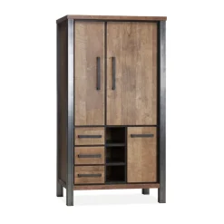 Maison Madera Wandkasten|Industriele Kasten|Amaya Wandkast 100cm
