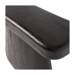 WOOOD Sidetables|Amco Sidetable mangohout donkerbruin/zwart