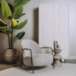 Tower living Fauteuils|Amelia Fauteuil beige