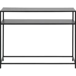 Nordhavn Sidetables|Amora Sidetable Zwart Metaal 100cm