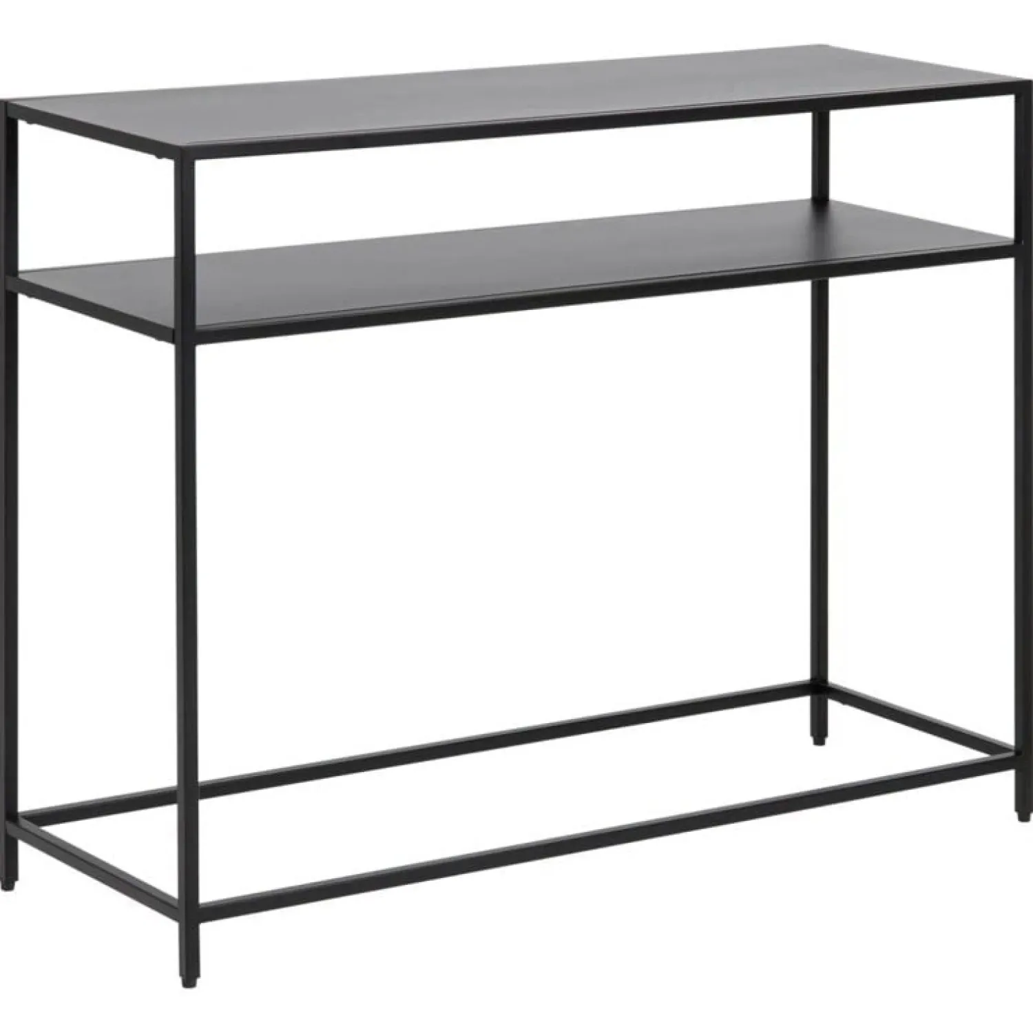 Nordhavn Sidetables|Amora Sidetable Zwart Metaal 100cm