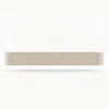 Vane Living Industriele Kasten|Tv Meubels|Amy Tv meubel zwevend Zand mangohout 235 cm