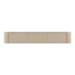 Vane Living Industriele Kasten|Tv Meubels|Amy Tv meubel zwevend Zand mangohout 155 cm
