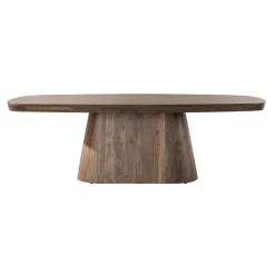Kalfort Eettafels|Andreas Eettafel deens ovaal Acaciahout 240cm