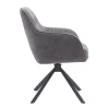 LykkeHome Eetkamerstoelen|Annabel Eetkamerstoel antraciet