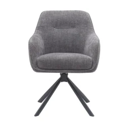 LykkeHome Eetkamerstoelen|Annabel Eetkamerstoel antraciet
