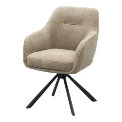 LykkeHome Eetkamerstoelen|Annabel Eetkamerstoel taupe