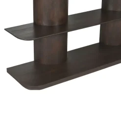 Furndea Boekenkasten|Industriele Kasten|Anthony Boekenkast mangohout Bruin 180cm