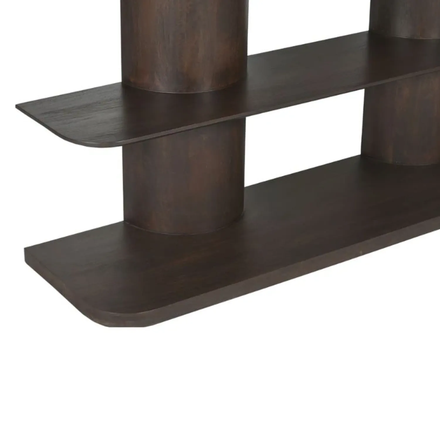 Furndea Boekenkasten|Industriele Kasten|Anthony Boekenkast mangohout Bruin 180cm