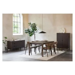 LykkeHome Eettafels|Aris Eettafel 180 cm espresso