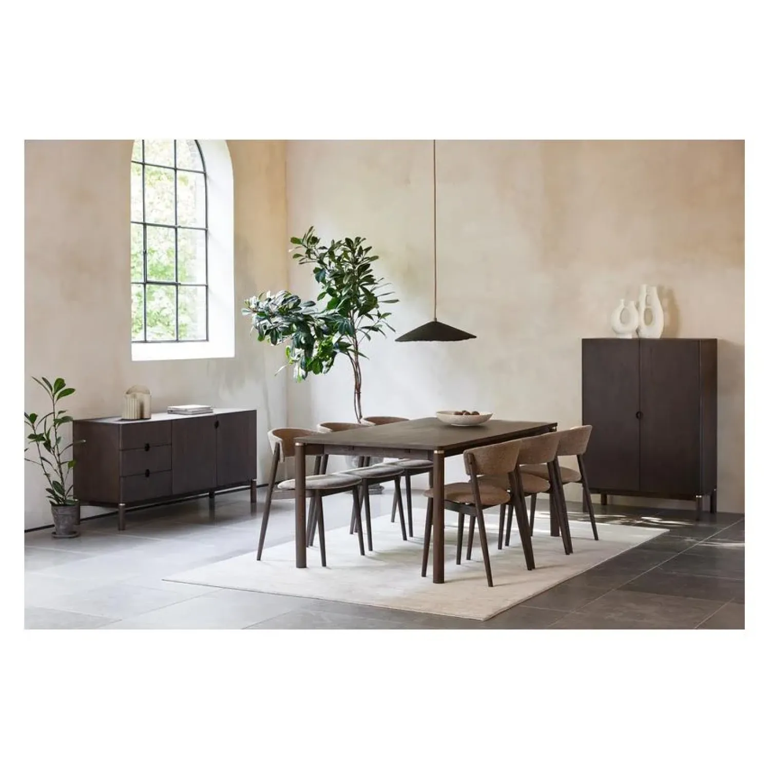 LykkeHome Eettafels|Aris Eettafel 180 cm espresso