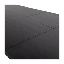WOOOD Eettafels|Arros uitschuifbare Eettafel zwart 180-220cm