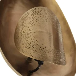 Steinmex Wandlampen|Arthur 1-lichts Wandlamp Ovaal Brons Metaal