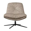 WOOOD Fauteuils|Arve Draaifauteuil naturel melange