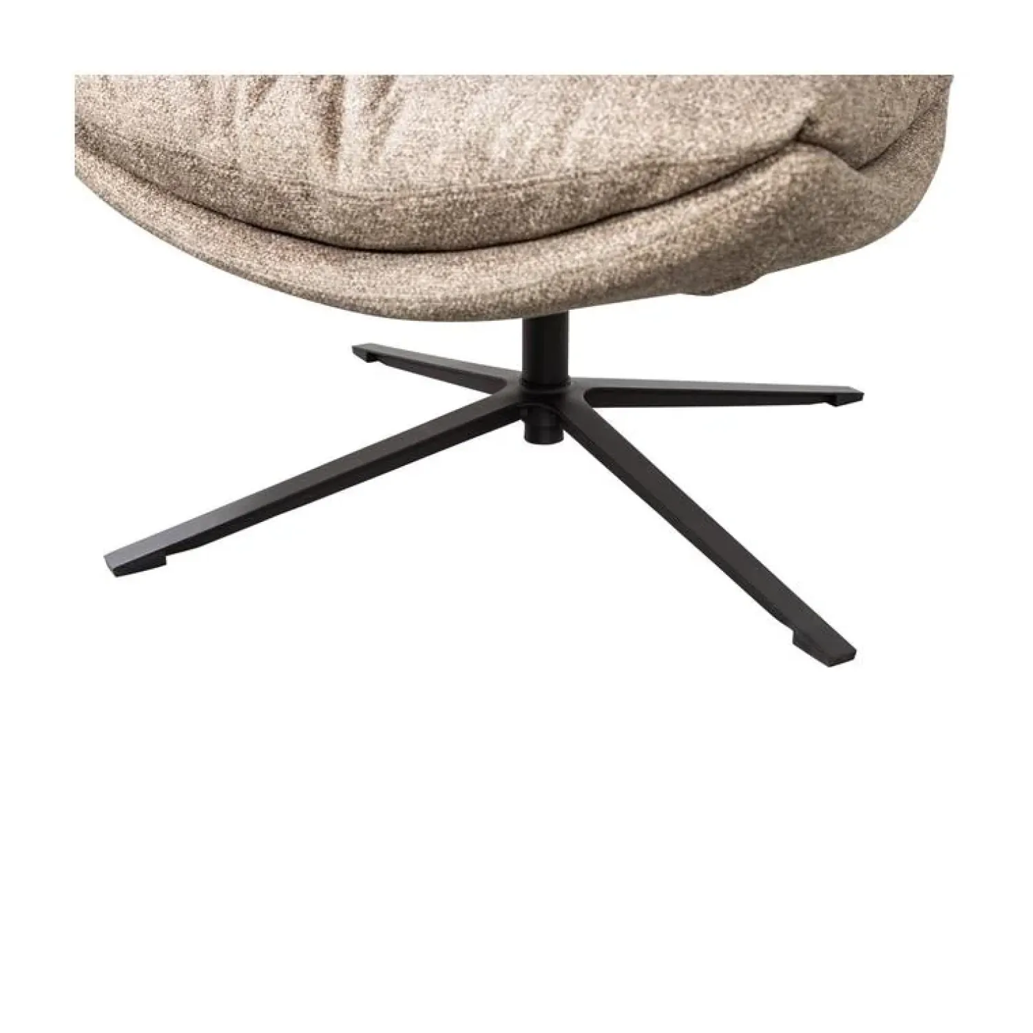 WOOOD Fauteuils|Arve Draaifauteuil naturel melange