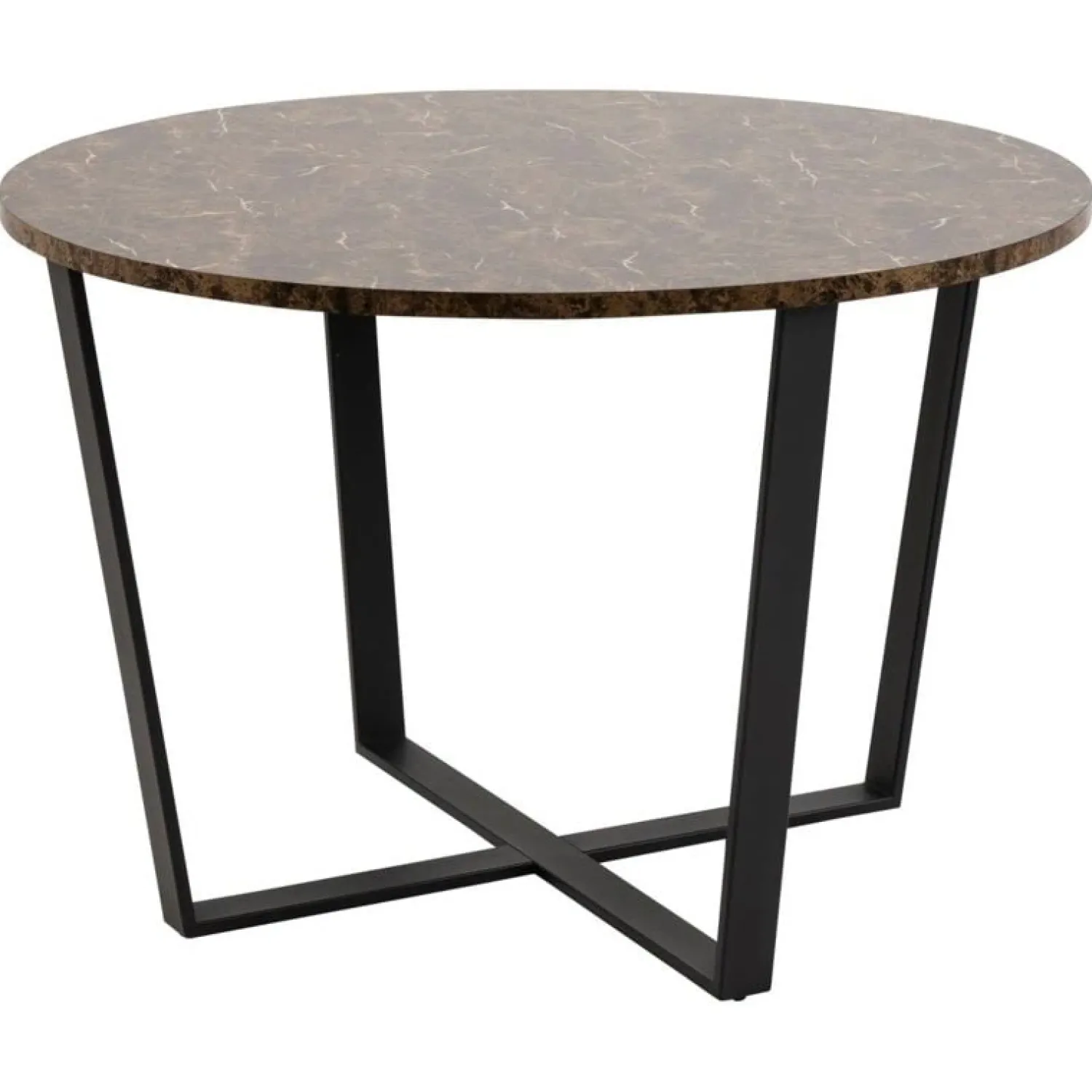 Nordhavn Eettafels|Arvico Eettafel Bruin rond 110cm