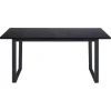 Nordhavn Eettafels|Arvico Eettafel Zwart 160cm
