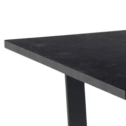 Nordhavn Eettafels|Arvico Eettafel Zwart 160cm