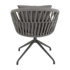 Lesli Living Tuinstoelen|Aspetto Tuinstoel antraciet