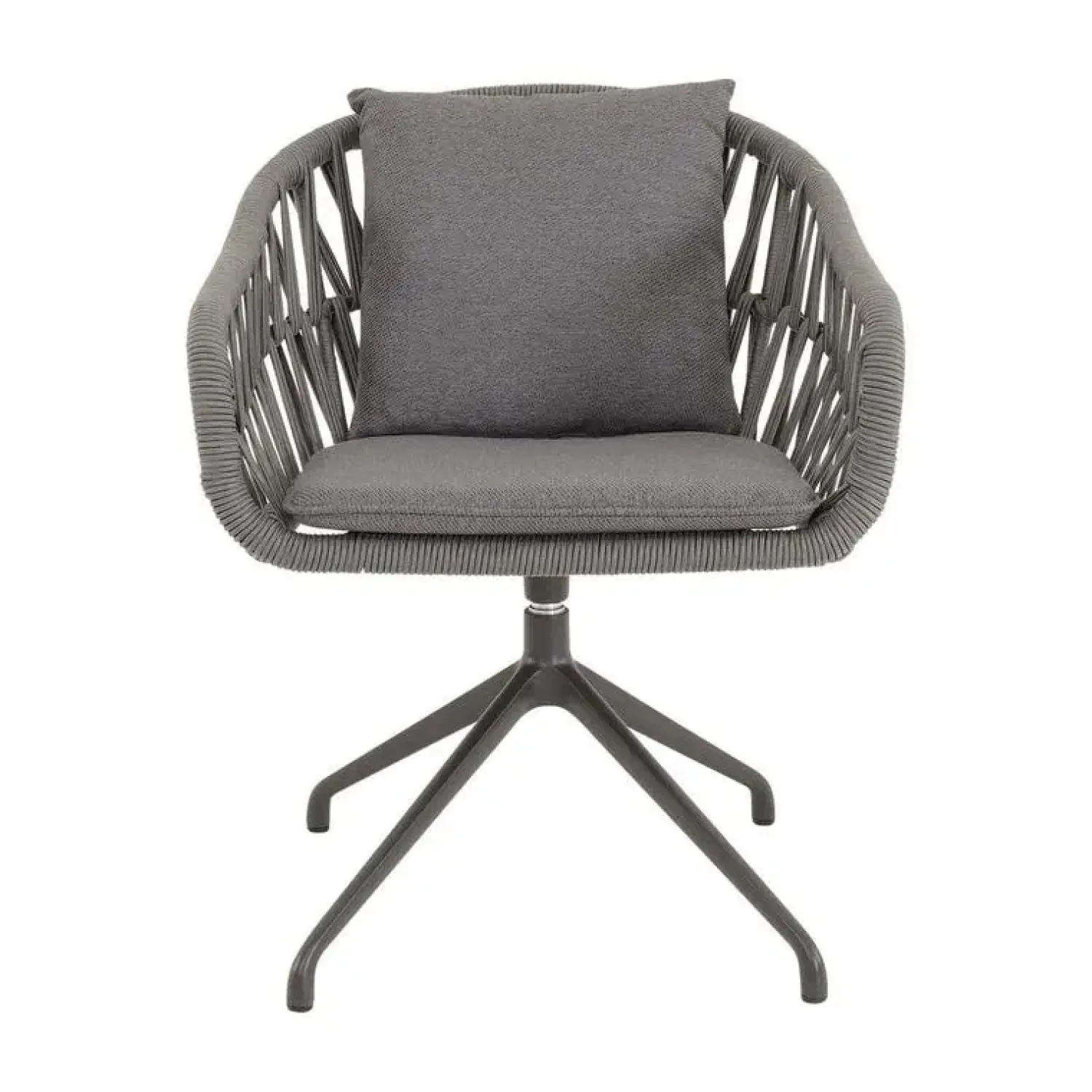 Lesli Living Tuinstoelen|Aspetto Tuinstoel antraciet