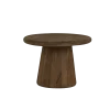 Tower living Bijzettafels|Asti Bijzettafel rond bruin 60 cm