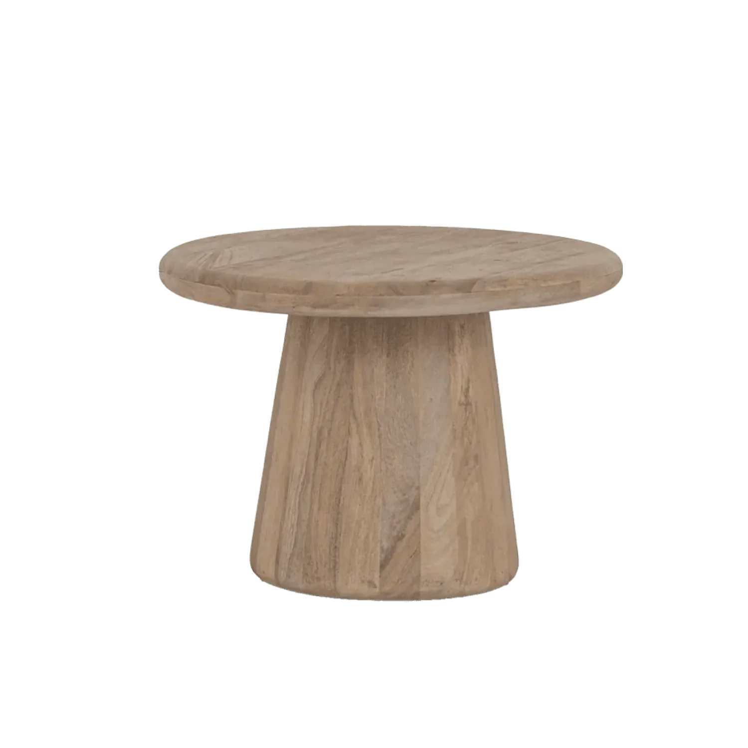 Tower living Bijzettafels|Asti Bijzettafel rond naturel 60 cm