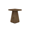 Tower living Bijzettafels|Asti Bijzettafel vierkant bruin 40 cm