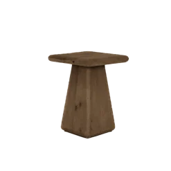 Tower living Bijzettafels|Asti Bijzettafel vierkant bruin 40 cm