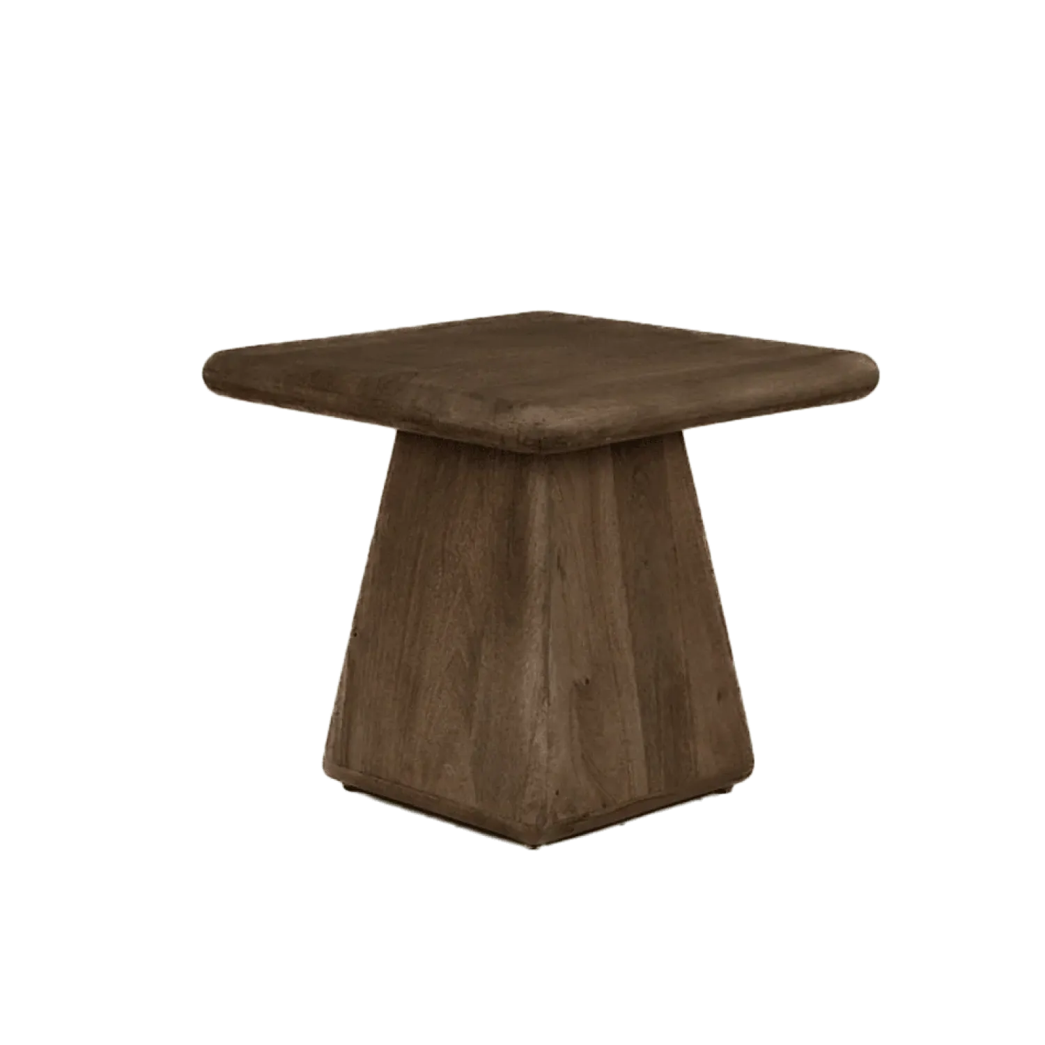 Tower living Bijzettafels|Asti Bijzettafel vierkant bruin 60 cm