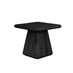 Tower living Bijzettafels|Asti Bijzettafel vierkant zwart 60 cm