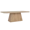 Tower living Eettafels|Asti Eettafel naturel 220 cm