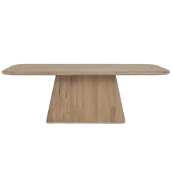 Tower living Eettafels|Asti Eettafel naturel 220 cm