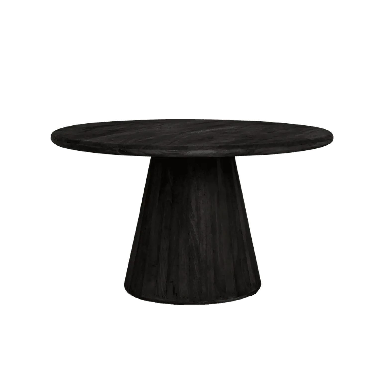 Tower living Eettafels|Asti Eettafel rond zwart 150 cm