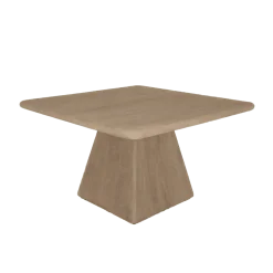 Tower living Eettafels|Asti Eettafel vierkant naturel 150 cm