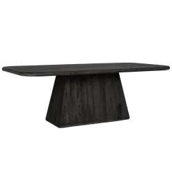 Tower living Eettafels|Asti Eettafel zwart 240 cm