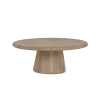 Tower living Salontafels|Asti Salontafel rond naturel 90 cm