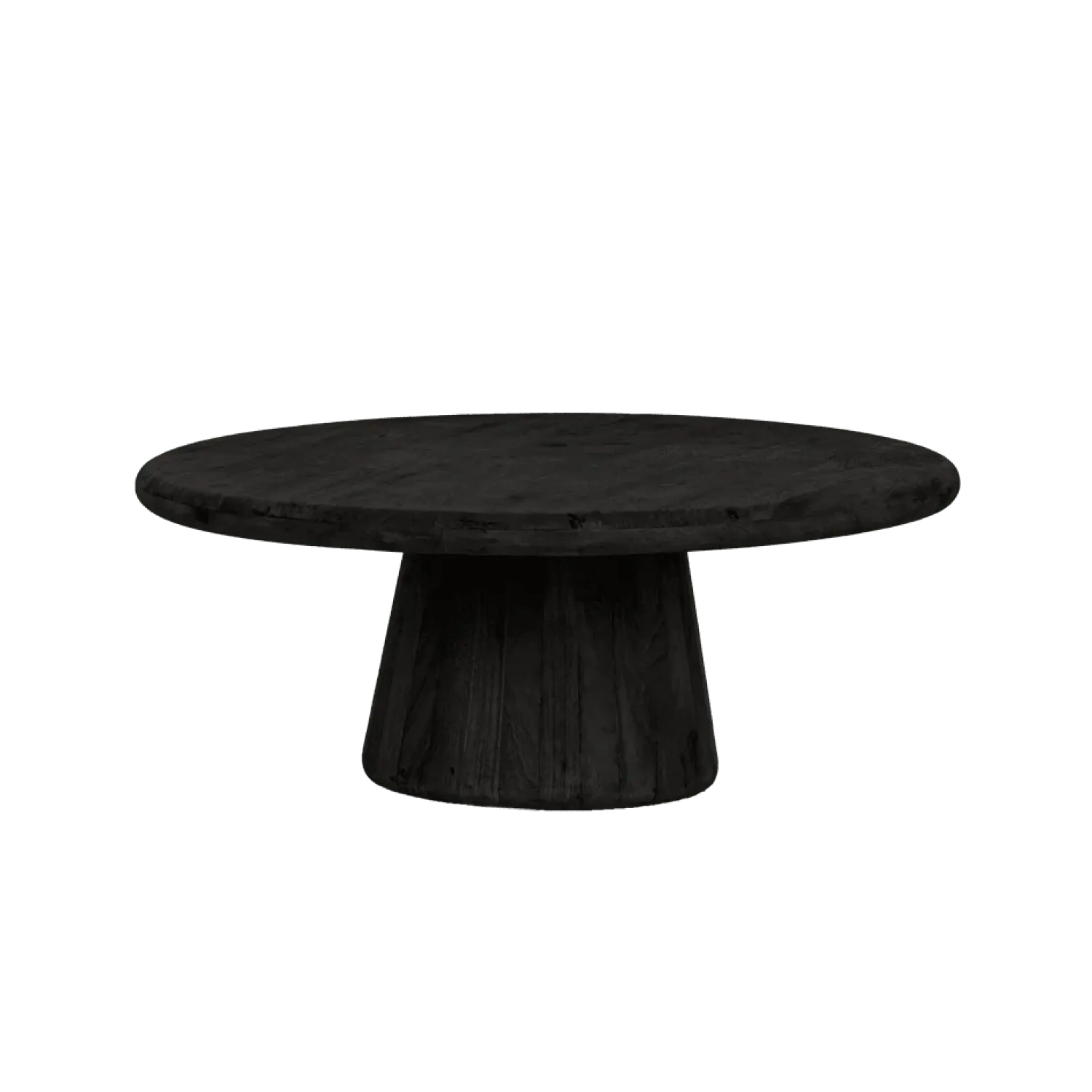 Tower living Salontafels|Asti Salontafel rond zwart 90 cm