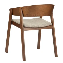 Pole to Pole Eetkamerstoelen|Astrid Eetkamerstoel Bruin hout