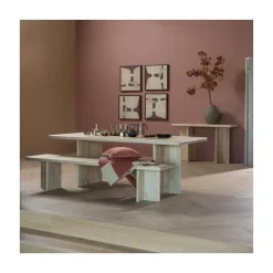 WOOOD Eetkamerbanken|Eetkamerbanken|Ato Eetkamerbankje Mangohout 220cm
