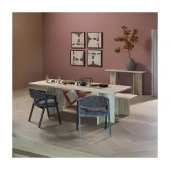 WOOOD Eettafels|Ato Eettafel Mangohout 220cm