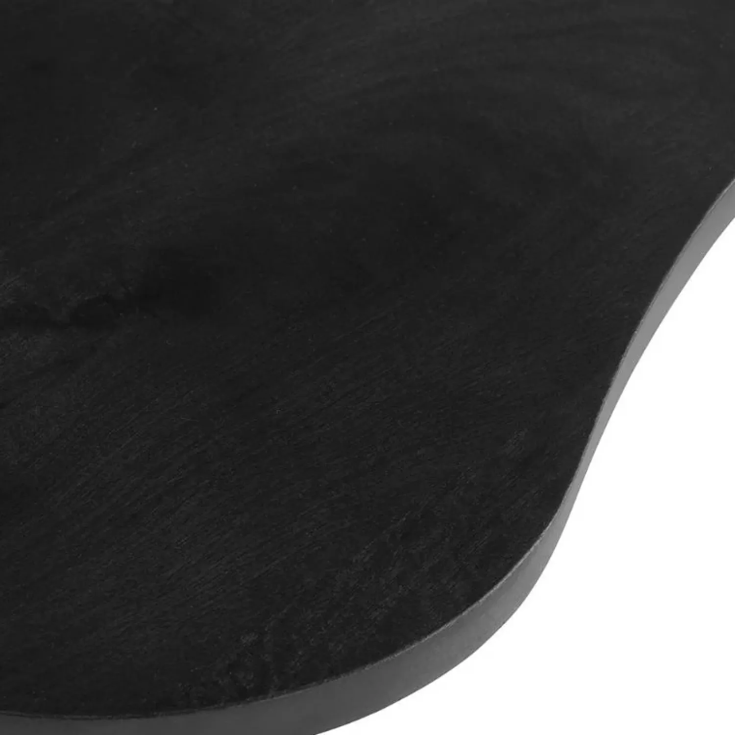 Mysons Salontafels|Atrani Salontafel organisch Mangohout zwart 85 cm