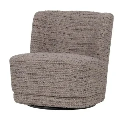 WOOOD Fauteuils|Atty Draaifauteuil Melange Beige